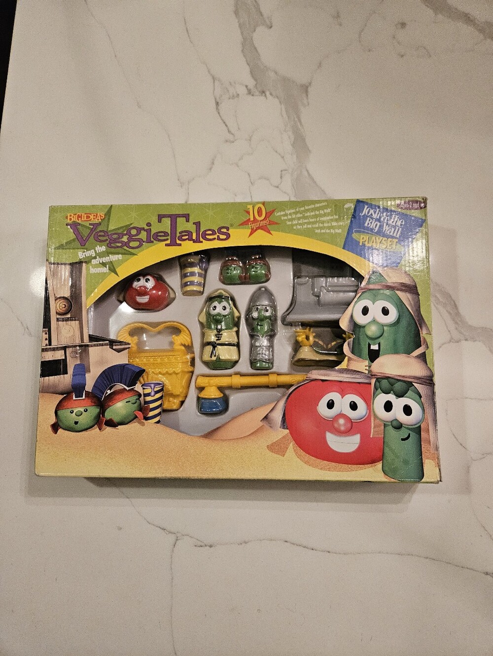 Veggie Tales Joshua & the Big Wall Playset - Multi-Color